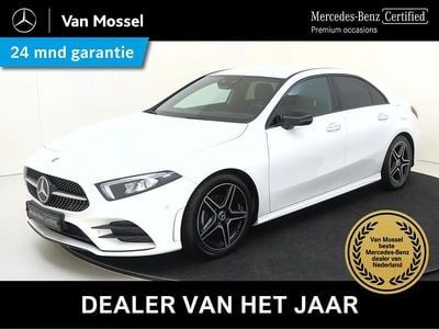 Wit Occasion 2020 Mercedes A200 Premium Plus Sedan | € 29.945 (Eerlijke prijs)