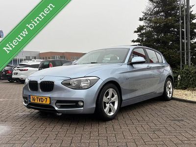 Occasion BMW 116 Sport Line 136 PK (100 kW) 2012 Blauw Hatchback