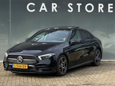 Occasion Mercedes A180 AMG 136 PK (100 kW) 2021 Zwart Sedan