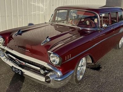 Rood Occasion 1957 Chevrolet Bel Air Stationwagen | € 46.750