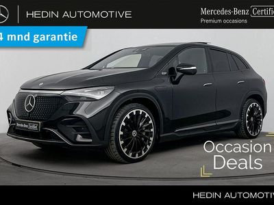 Zwart Occasion 2024 Mercedes EQE350 AMG line SUV | € 74.900 (Duur)