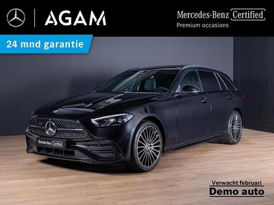 Zwart Occasion 2025 Mercedes C300 Business Stationwagen | € 55.950 (Duur)