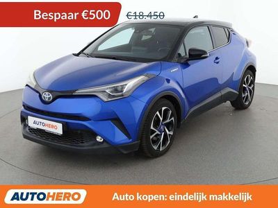 Blauw Occasion 2017 Toyota C-HR Style SUV | € 18.149 (Goede deal)