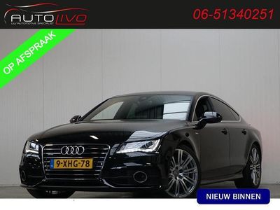 Zwart (metallic) Gebruikt 2014 Audi A7 Sportback Proline Hatchback | € 29.995