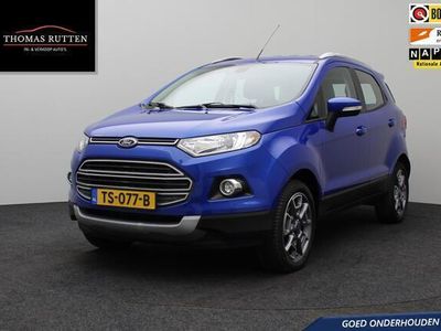 tweedehands Ford Ecosport 1.0 EcoBoost Titanium 2016 | Cruise Controle | Stuur bediening | Stoelverwarming | Voorruitverwarming | Airco | Elektrische Ramen + Spiegels | Onderhoudsboekjes |