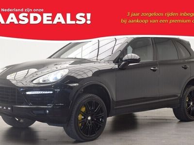 tweedehands Porsche Cayenne Turbo 4.8 TV in hoofdsteun|Keramische remschijven|Panoramadak|Alcantara bekleding|