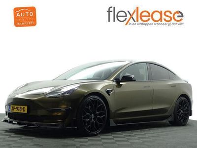 Groen, metallic lak Occasion 2019 Tesla Model 3 Long Range AWD Sedan | € 29.900