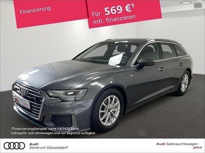 Grijs Occasion 2024 Audi A6 Sport Stationwagen | € 51.555