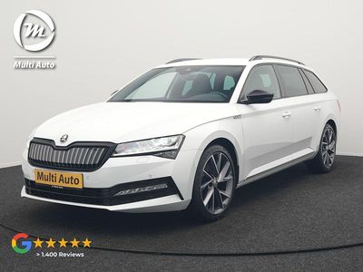 Wit Gebruikt 2021 Skoda Superb Business Line Stationwagen | € 25.940 (Eerlijke prijs)