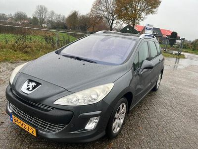 tweedehands Peugeot 308 SW 1.6 VTi XT AIRCO BJ, 2008 7 STOELEN