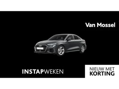 tweedehands Audi A3 Limousine 35 TFSI S edition 150 PK | Nieuw | Fabrieksgarantie | Automaat | Parkeerhulp achter | Stoelverwarming voor | Apple Carplay | Android Auto | Cruise control | Comfortairconditioning 2-zones | phone box light |