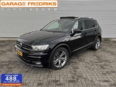 Zwart Gebruikt 2019 VW Tiguan R-line SUV | € 27.935 (Super prijs)