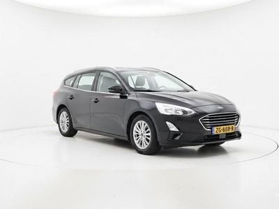 Zwart (metallic) Occasion 2019 Ford Focus Titanium Stationwagen | € 14.895 (Goede deal)