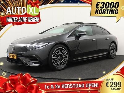 Grijs (metallic) Gebruikt 2024 Mercedes EQS450+ AMG line Hatchback | € 76.940 (Eerlijke prijs)