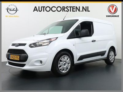 tweedehands Ford Transit CONNECT D101pk 3Pers! Navi Camera Apple Android App (Sync 3)Connected Services PDC Airco TSC ESP Voorruit-Verwarmd! BS EBD Mistlampen BAS Hill-hold El.Verst.+Verwarmde spiegels Schuifdeur rechts Achteropkomendverkeer waarschuwing Trend Durato