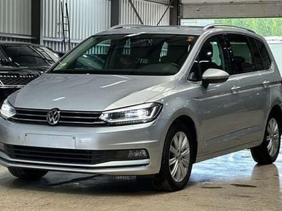 Zilver Occasion 2018 VW Touran Highline MPV | € 12.800 (Duur)