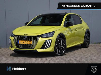 Geel Occasion 2024 Peugeot 208 GTi Hatchback | € 23.995 (Eerlijke prijs)