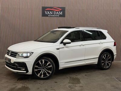 Wit (metallic) Gebruikt 2018 VW Tiguan R-line SUV | € 24.400 (Eerlijke prijs)