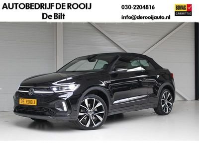 Zwart Occasion 2023 VW T-Roc Cabriolet R-line Cabriolet | € 37.245 (Iets duurder)