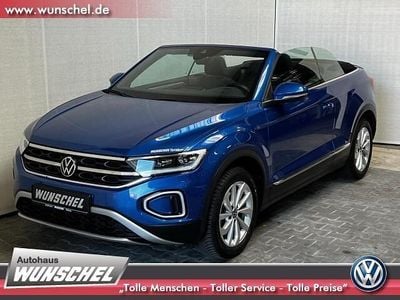 Blauw Gebruikt 2023 VW T-Roc Cabriolet Style Cabriolet | € 29.012 (Super prijs)