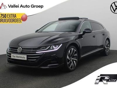 tweedehands VW Arteon Shooting Brake 1.4 TSI 218PK DSG eHybrid R-Line Business | Pano | Trekhaak | Leer | DCC | HUD | 19 inch | Camera