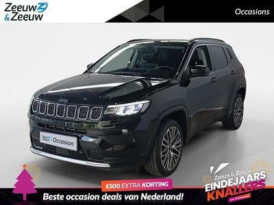Zwart Gebruikt 2022 Jeep Compass Limited SUV | € 23.395 (Eerlijke prijs)