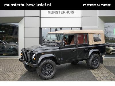 tweedehands Land Rover Defender 2.4 TD 110 SW Convertible Brand New - River House rebuild Butterscotch Leather BF Goodridge tyres