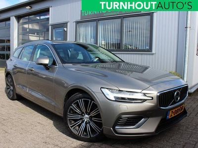 tweedehands Volvo V60 2.0 T8 Twin Engine AWD Inscription Panoramadak / Beige leder / Blis