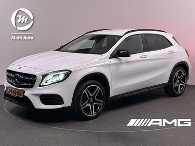 tweedehands Mercedes GLA180 Business Solution AMG Night | Camera | Navi | LED Koplampen | 19"L.M | Alcantara Sportstoelen Verwarmd |