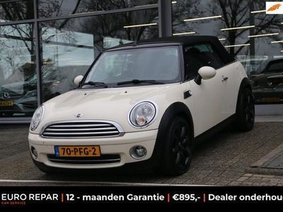 tweedehands Mini One Cabriolet 1.6 Pepper NL-AUTO NAP AIRCO!