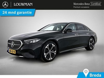 Occasion Mercedes E300 Luxury 313 PK (230 kW) 2024 Zwart Sedan