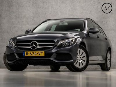 tweedehands Mercedes 200 C-KLASSE EstateSport 184Pk Automaat (NAVIGATIE, CLIMATE, PARKEERSENSOREN, ELEK SPORTSTOELEN, LED KOPLAMPEN, CRUISE, BLUETOOTH, NIEUWSTAAT)