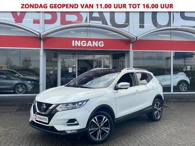 tweedehands Nissan Qashqai 1.3 DIG-T TEKNA 140PK LED NAVI PANO-DAK 360-CAMERA