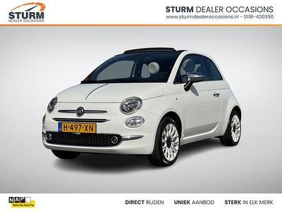 Wit Occasion 2020 Fiat 500C Star Cabriolet | € 12.950 (Eerlijke prijs)