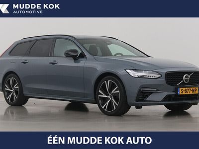 tweedehands Volvo V90 T8 AWD R-Design | Panoramadak | harman/kardon | 360° Camera | Trekhaak | 19 Inch