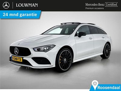 Occasion Mercedes CLA250e Shooting Brake AMG 2024 Wit Stationwagen