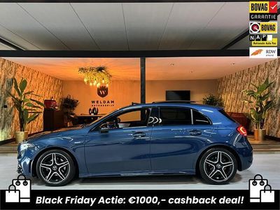 Blauw Gebruikt 2022 Mercedes A200 AMG line Hatchback | € 30.990 (Iets duurder)