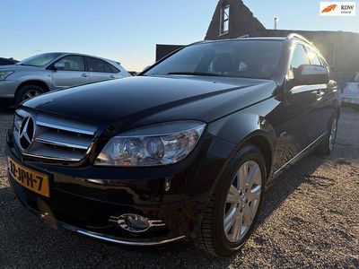 Zwart Occasion 2008 Mercedes C180 Avantgarde Stationwagen | € 8.950 (Duur)