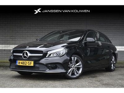 Zwart Occasion 2018 Mercedes CLA200 Shooting Brake Prestige Stationwagen | € 19.450 (Super prijs)