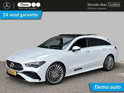 tweedehands Mercedes CLA180 Shooting Brake AMG Line | Premium | Panoramadak | Achteruitrijcamera | Stoelverwarming | Sfeerverlichting