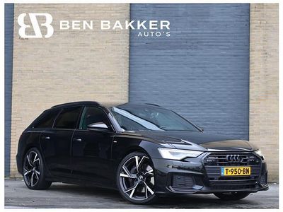Occasion Audi A6 S-Line 340 PK (250 kW) 2022 Zwart (metallic) Stationwagen