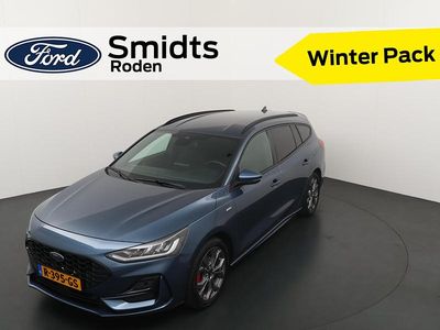 Blauw Occasion 2022 Ford Focus ST-Line Stationwagen | € 18.980 (Eerlijke prijs)