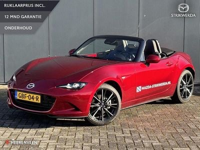 Rood Gebruikt 2024 Mazda MX5 Exclusive-Line Cabriolet | € 39.995 (Duur)