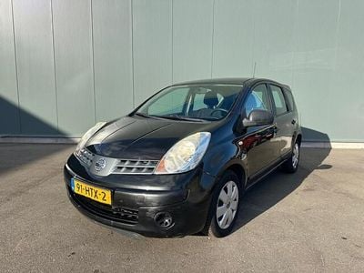 Zwart Occasion 2009 Nissan Note Visia MPV | € 1.249