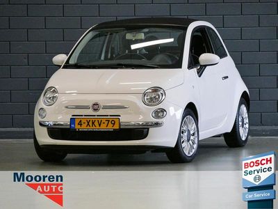 Wit Occasion 2014 Fiat 500C Lounge Cabriolet | € 6.500 (Eerlijke prijs)