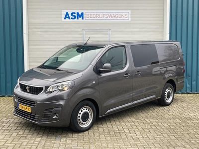 tweedehands Peugeot Expert 231L 2.0 123Pk BlueHDI 120 DC Premium / Cruise / Airco / DUBBELE SCHUIFDEUR / Navi / Trekhaak / Lease ¤373,- pm / Apk t/m 15-07-2024