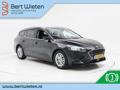 Zwart Occasion 2021 Ford Focus Titanium Stationwagen | € 20.290 (Eerlijke prijs)