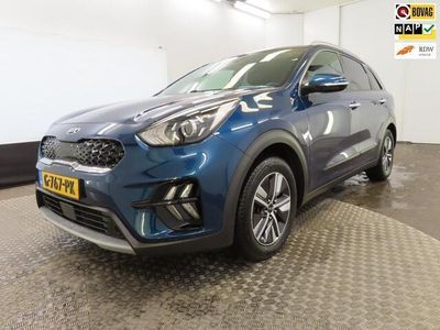 tweedehands Kia Niro 1.6 GDi Hybrid DynamicPlusLine+Leder+breed-Navigatie+Camera = NOVEMBER 2019