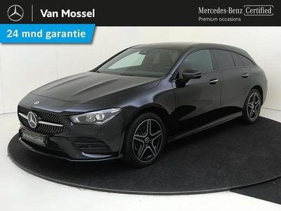 Zwart Gebruikt 2023 Mercedes CLA250 Shooting Brake AMG line Stationwagen | € 36.945 (Eerlijke prijs)