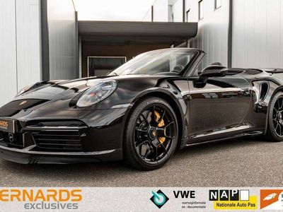 tweedehands Porsche 992 Cabriolet (992) Turbo S - Deep Black Metallic